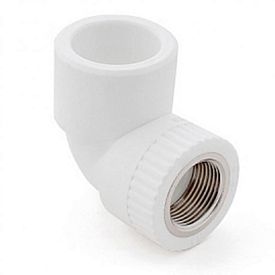Угольник комб с вн резьбой 20*3/4" PPRC FD_БЕЛЫЙ